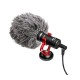 Boya by-MM1 Microphone PRO à Condensateur cardioïde pour Appareil Photo Reflex numérique Noir