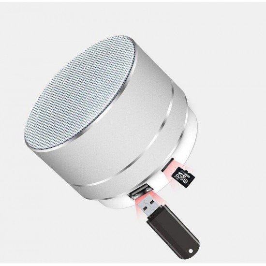 Speaker / Enceinte bluetooth REALMAX® original pour carte TF 3.5mm Port Aux micro pour appel mains libres pour extérieur voyage  compacte sans fil prend en charge tous les appareils Bluetooth